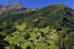 Images Dated 5th October 2011: Val Gardena - panoramic mountain view