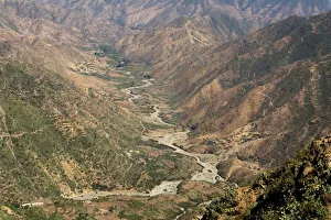 Images Dated 20th February 2007: Valley - Seen from the old road from Asmara to Massawa, built by Italians during colonialism