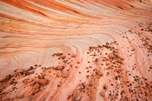 Images Dated 30th April 2009: Vermillion Cliffs - White Pocket - carved rock made of jurrasic-age Navajo Sandstone that is