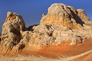 Images Dated 30th April 2009: Vermillion Cliffs - White Pocket - carved rock made of jurrasic-age Navajo Sandstone that is