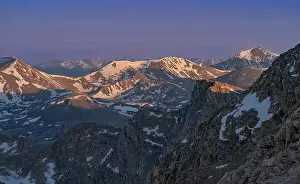 Range Prints: View from Mount Evans looking west, Colorado Date: 15-06-2021