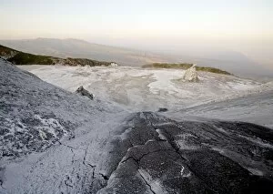 Images Dated 30th January 2006: View from the top of Oldoynio Lengai Volcano / 'The Mountain of God'