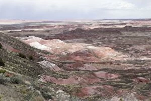 Images Dated 23rd April 2007: View over Painted Desert, Arizona, USA