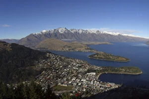 View from Skyline Gondola, Queenstown, South