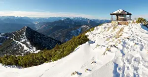 Idyllic Prints: View towards the summit pavilion