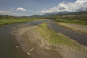 Images Dated 21st February 2006: View of the Tarcolis river, with Carara National Park beyond