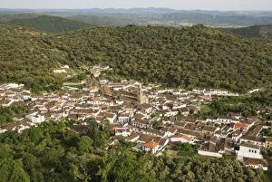 The village of Alajar in the Sierra de Aracena Huelva