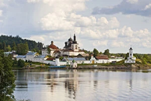 Volga-Baltic Waterway, Russia. Goritsy Nunnery-Resurrection