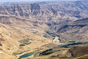 Wadi Al Mujib Dam and lake, Jordan