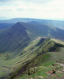Wales - Breacon Beacons, views from Peny Fan