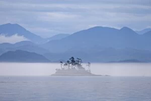 WAT-16243 Canada - Islands in British Colombia North East of Vancouver Island opposite Telegraph Cove near to MacNeil