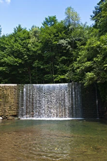 Waterfall of Archiano creek, Camaldoli