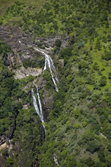 Zimbabwe Gallery: Waterfall near Zambezi River, Batoka Gorge