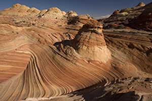 Images Dated 24th November 2006: The Wave - an extraordinary area of sinuous eroded banded sandstone rocks in the Paria-Vermillion