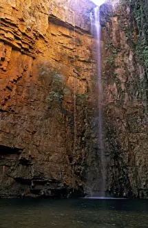 Western Australia - waterfall and pool at Emma Gorge El Questro Wilderness Park, Kimberley region, Western Australia. FKH00305