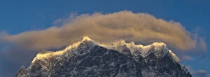 Cable Gallery: Wetterstein mountain chain with Mt. Zugspitze