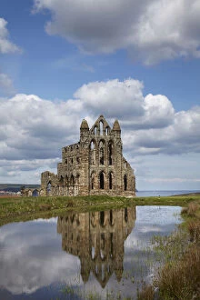 Wall Gallery: Whitby Abbey ruins (built circa 1220), Whitby, North