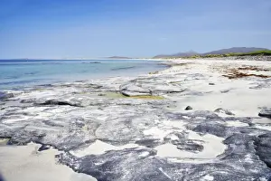 White Sand Beach South Uist Outer Hebrides Scotland, UK LA003554