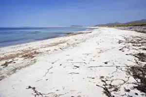 White Sand Beach South Uist Outer Hebrides Scotland, UK LA003551