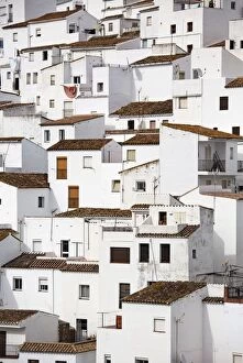 The White Town of Casares - clings to a steep hillside