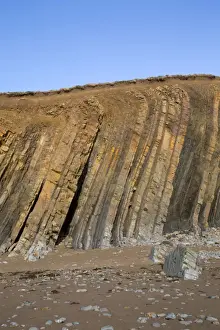Layers Prints: Widemouth Bay - Cliffs - Cornwall - UK