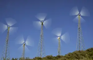 Wind Generators - Near Tarifa Spain