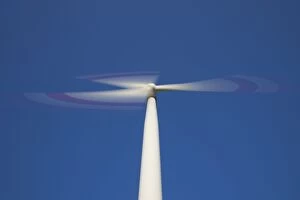 Images Dated 7th June 2014: Wind Turbine generating power on a wind farm