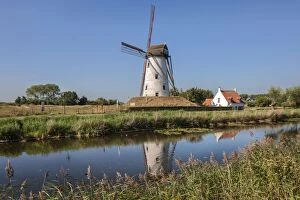 Windmill - by canal