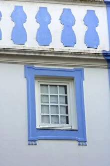 Images Dated 23rd April 2007: Window Fascade - in Evora, World Heritage city, Alentejo, Portugal