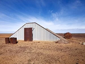 Images Dated 30th April 2009: Woomera Prohibited Area South Australia - One of a blast-proof shelter build in the 1970s to