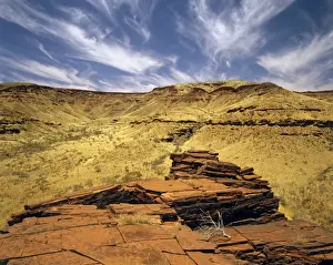Gorge Prints: Yampire Gorge Karijini National Park, Pilbara region, Western Australia. JPF28011