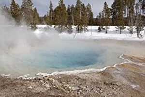 Images Dated 13th February 2011: Yellowstone National Park - geyser of the lower