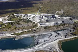Commerical Prints: Zambia - Copperbelt. Factory processing copper ore Ndola Zambia