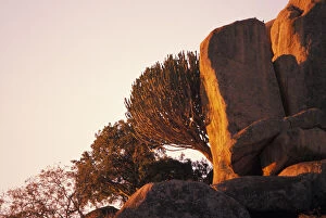 Zimbabwe, Bulaweyo. Amalinda rock formations